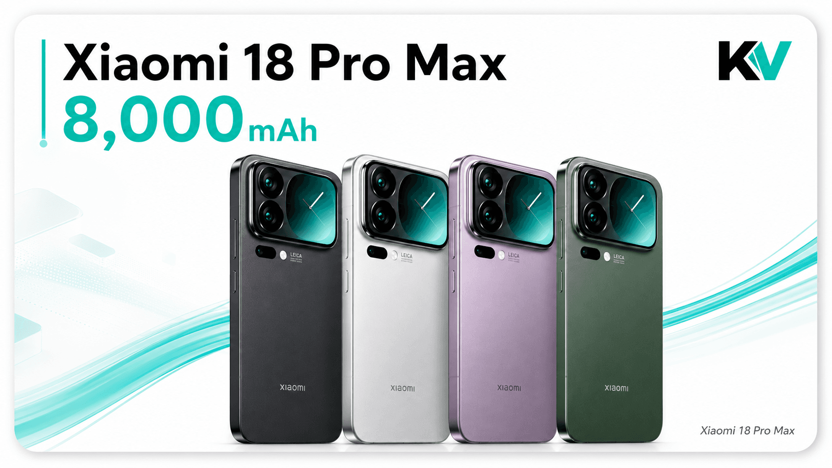 Xiaomi 18 Pro Max ลือแบตฯ ใหญ่กว่า 8,000mAh รองรับชาร์จไว 100W